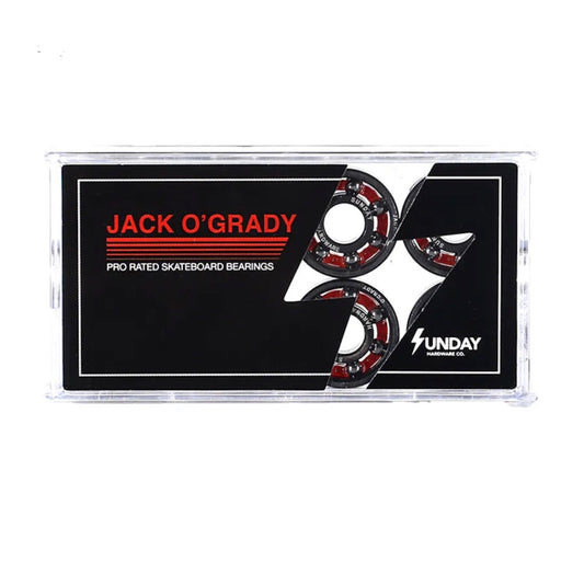 Sunday Hardware | Jack O'Grady Shieldless Bearings