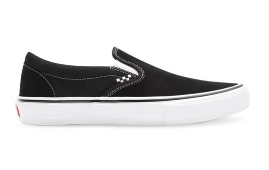 Vans Skate Slip-On Skate Shoe - Black/White