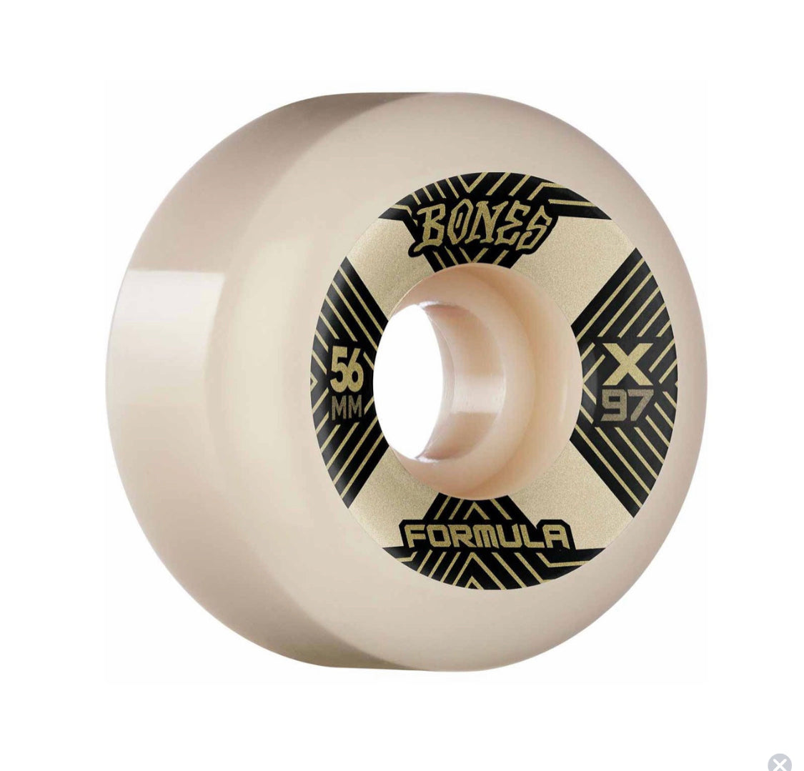 BONES XCELL 56mm V6 Wide-Cut X-Formula 97A