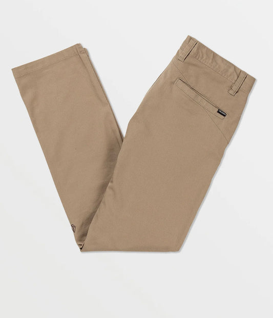 VOLCOM Modern Stretch Chino Pants - Khaki