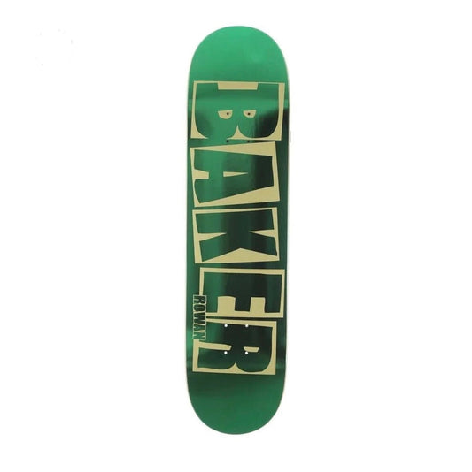 BAKER Rowan Brand Green Foil B2 Deck - 8.0"