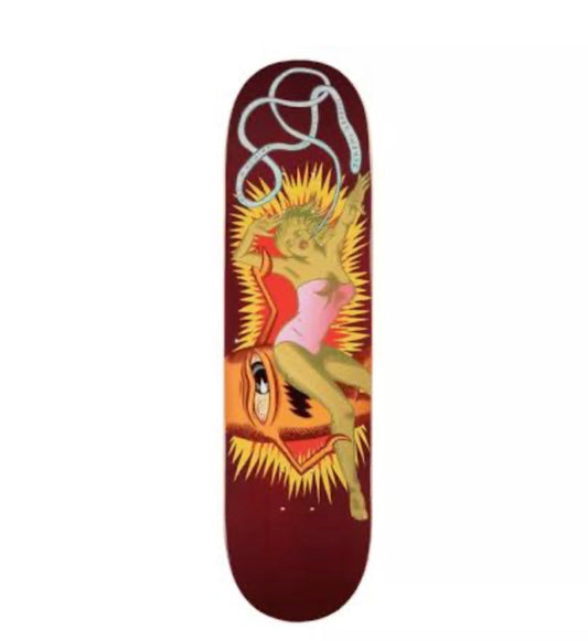 TOY MACHINE Jeremy Leabres Skateboard Deck - 8.25"