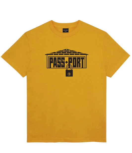 Pass~Port Depot Tee - Gold