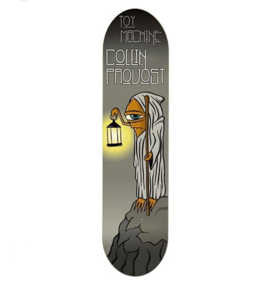 Toy Machine Collin Provost Stairway Skateboard Deck -  8.0"