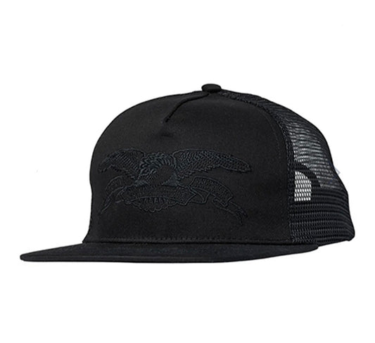 Anti Hero Basic Eagle Trucker Cap Black/Black