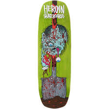 HEROIN | Double Shovel Skateboard Deck 9.9”