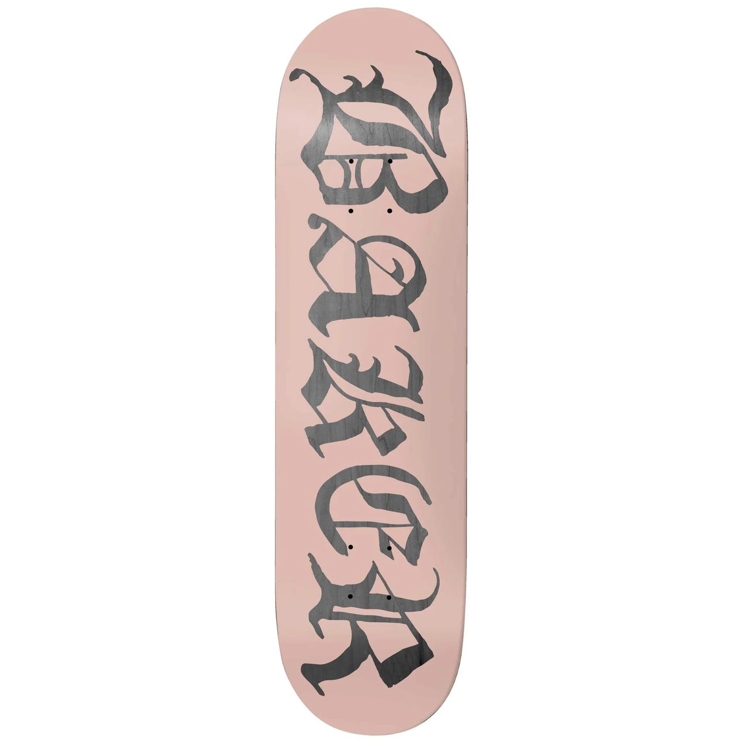 BAKER | Tyson Old English Pink/Grey Veneer 8.25" Skateboard Deck