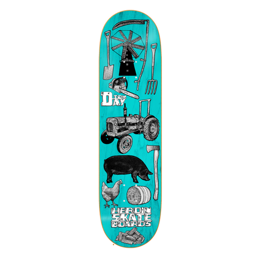 HEROIN | Tom Day Farm Deck 8.75" Skateboard Deck